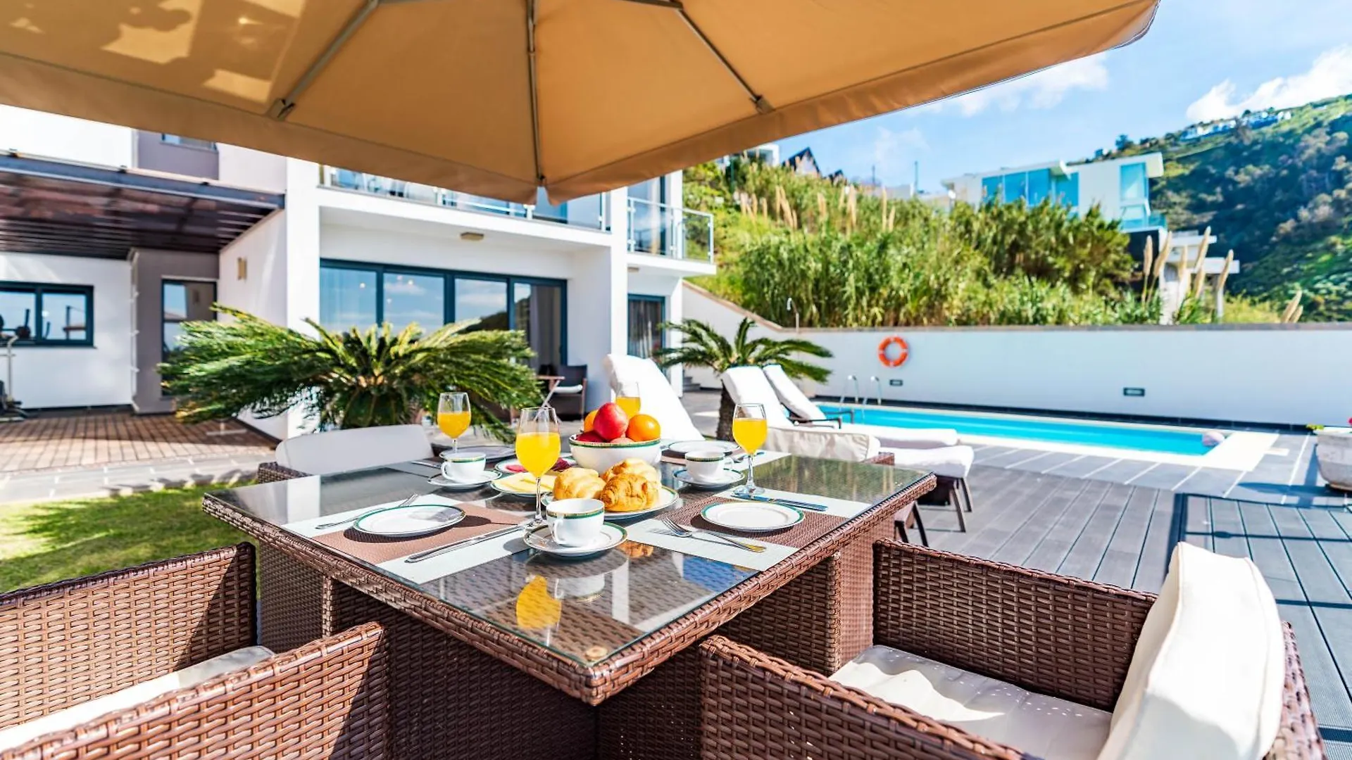 Villa Alex,Pool And Ocean View Calheta