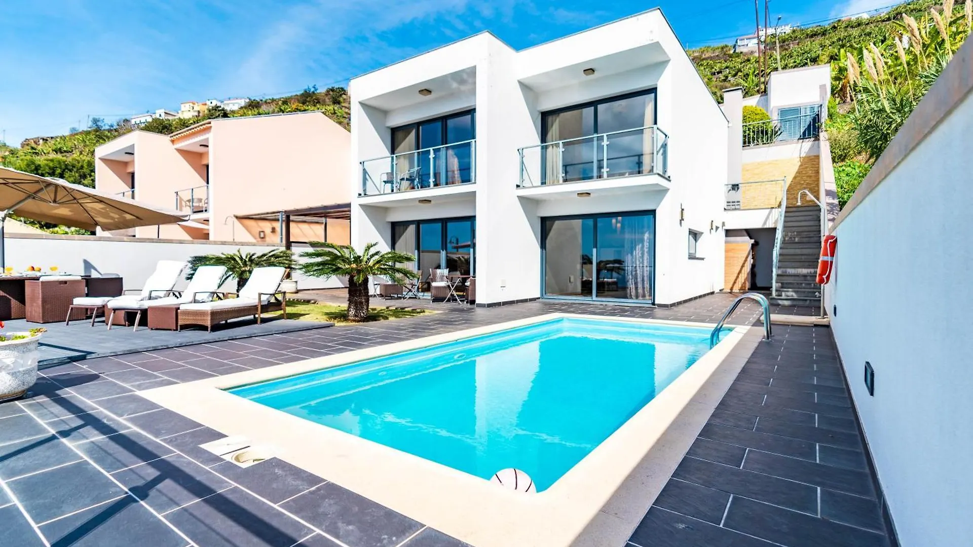 Villa Alex,Pool And Ocean View Calheta  Portugal