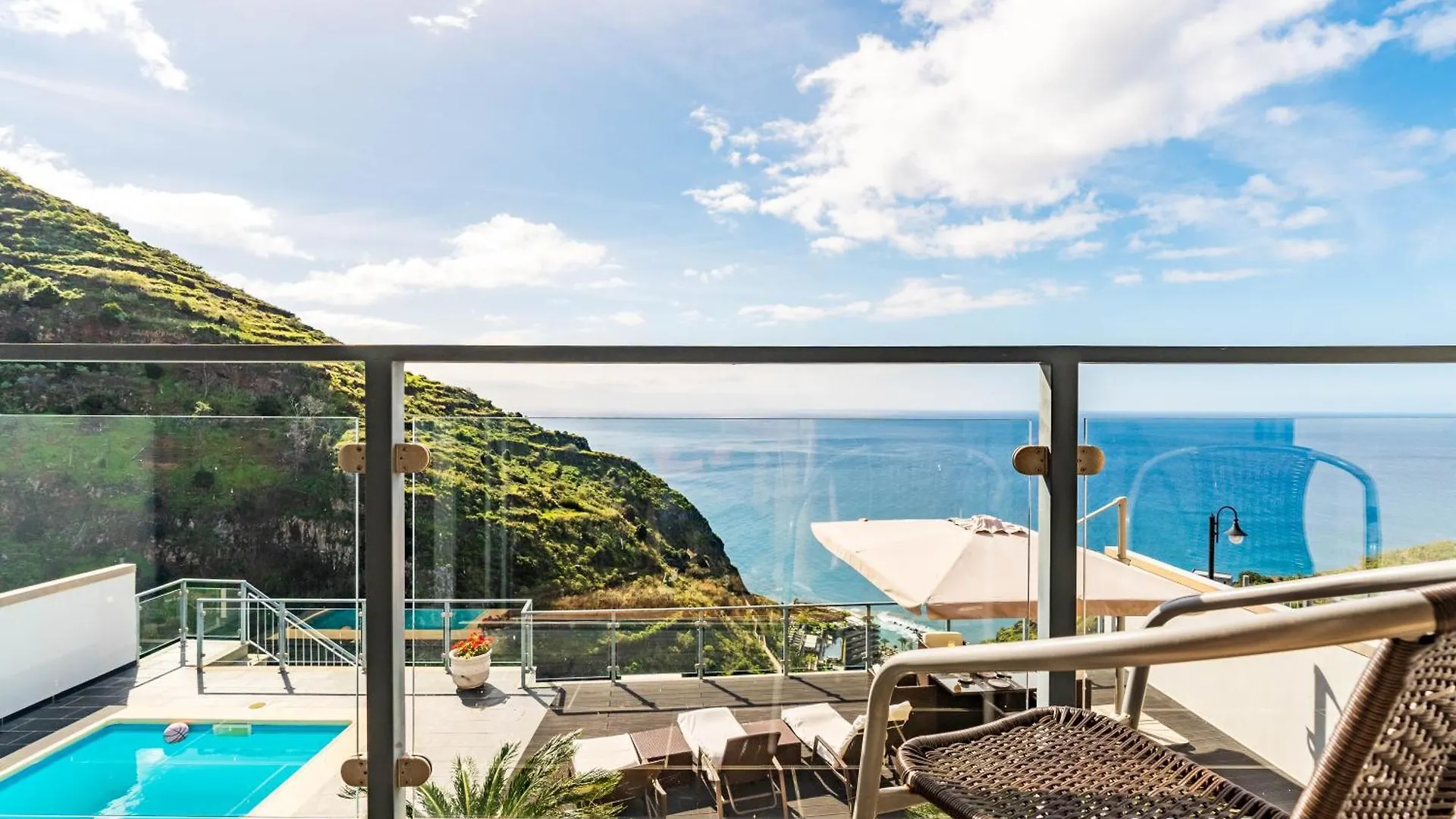 Villa Alex,Pool And Ocean View Calheta